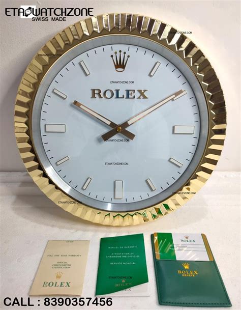 rolex wall clocks price|rolex wall clock original price.